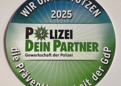 Wir unterstützen die Präventionsarbeit der GdP